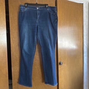 Christopher and banks boot cut jeans, Size 16 W